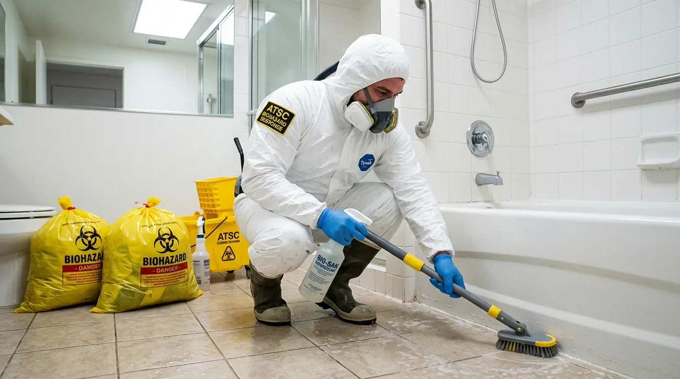 Decontamination equipment deployed for Blood Cleanup in Oak Forest